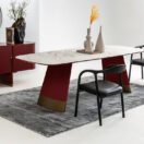 Burgundy - Gold Sets (4)